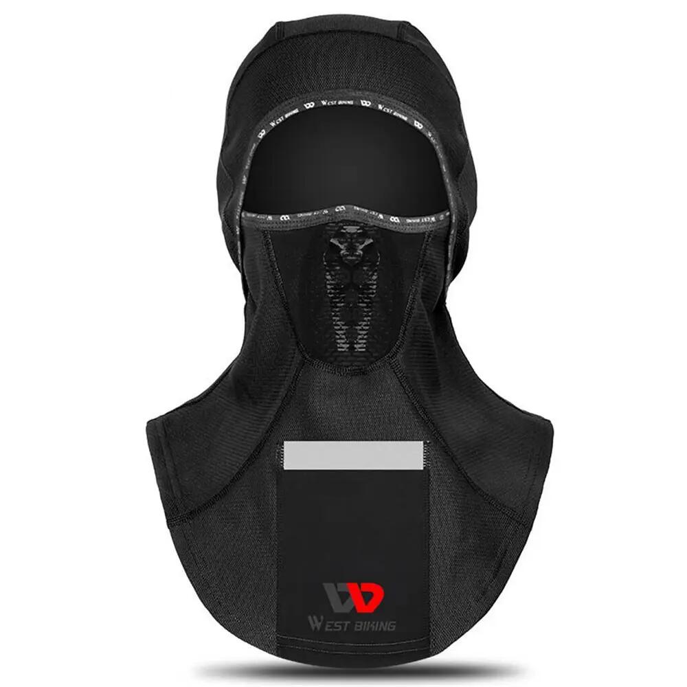Cagoule coupe-vent réfléchissante vélo ski WEST BIKING 3/3