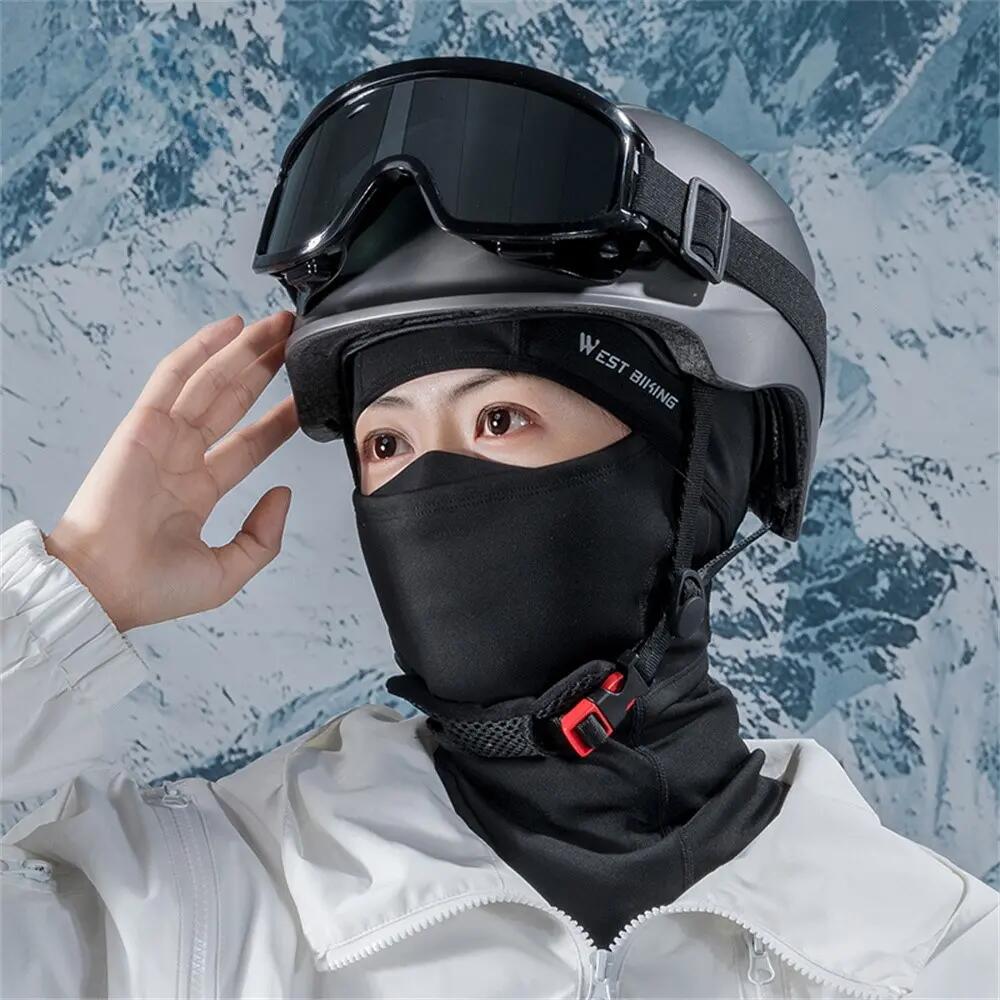 Cagoule chaude coupe-vent vélo ski WEST BIKING 3/3