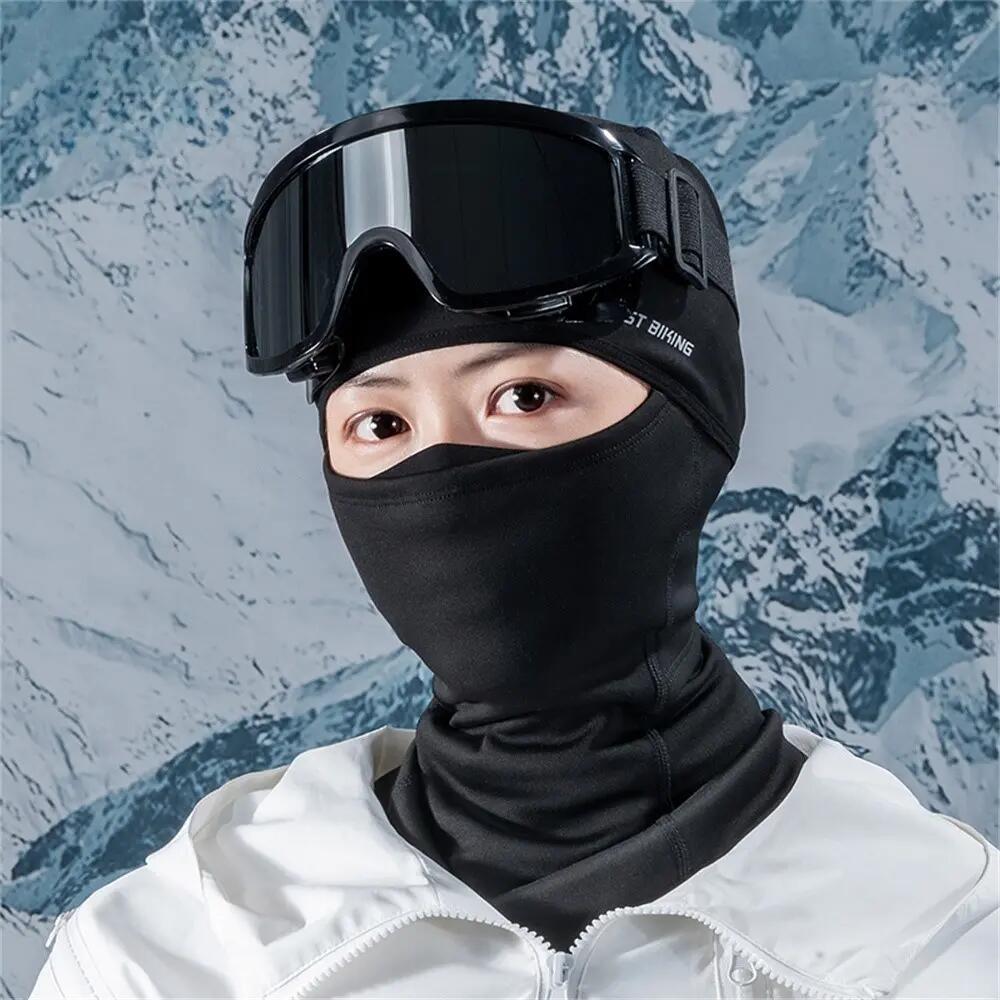 Cagoule chaude coupe-vent vélo ski WEST BIKING 2/3