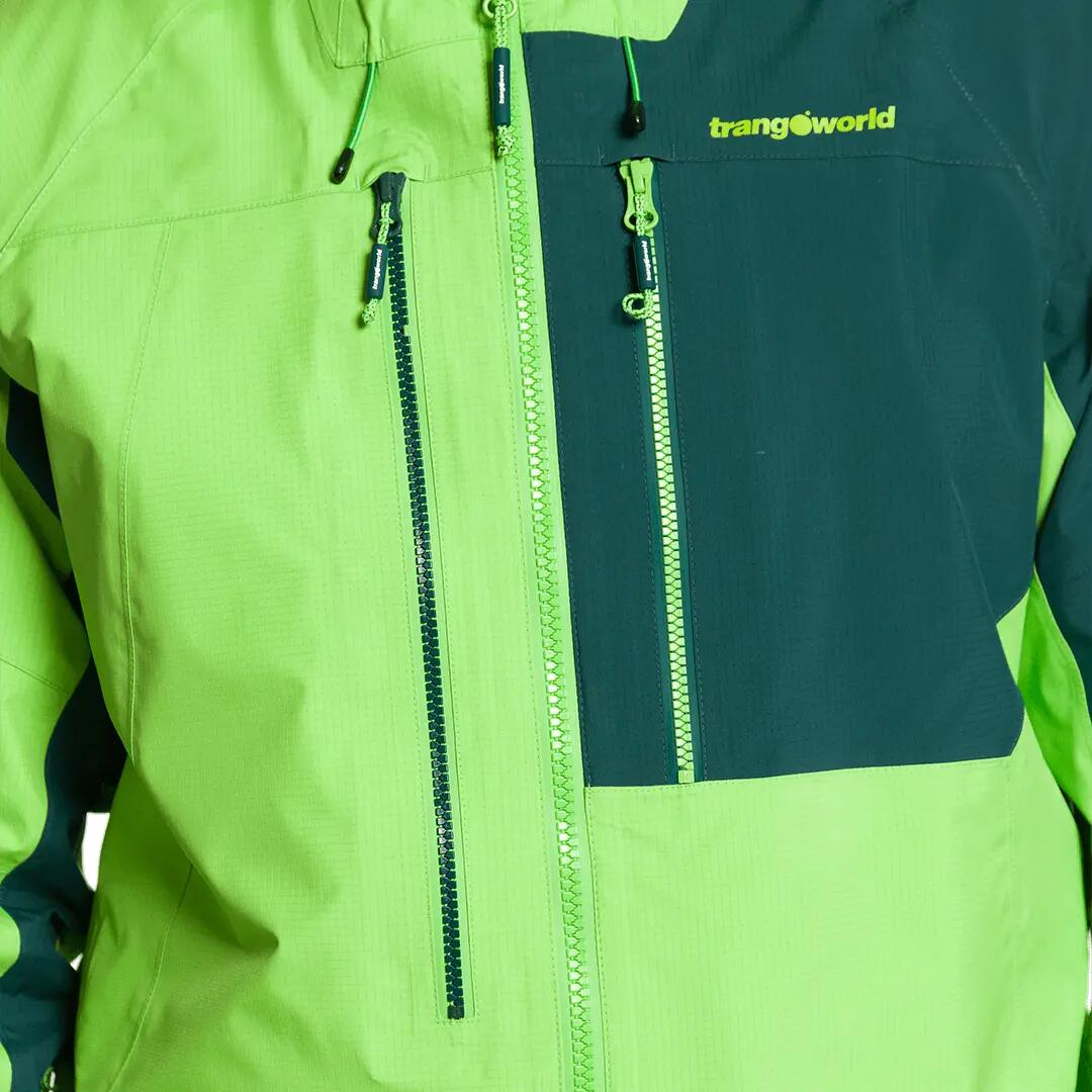 Chaqueta para Hombre Trangoworld Trx2 shell lt evo Verde/Verde Impermeable 6/7