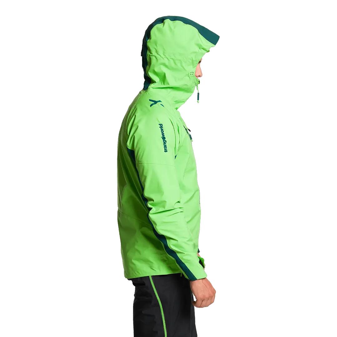 Chaqueta para Hombre Trangoworld Trx2 shell lt evo Verde/Verde Impermeable 3/7