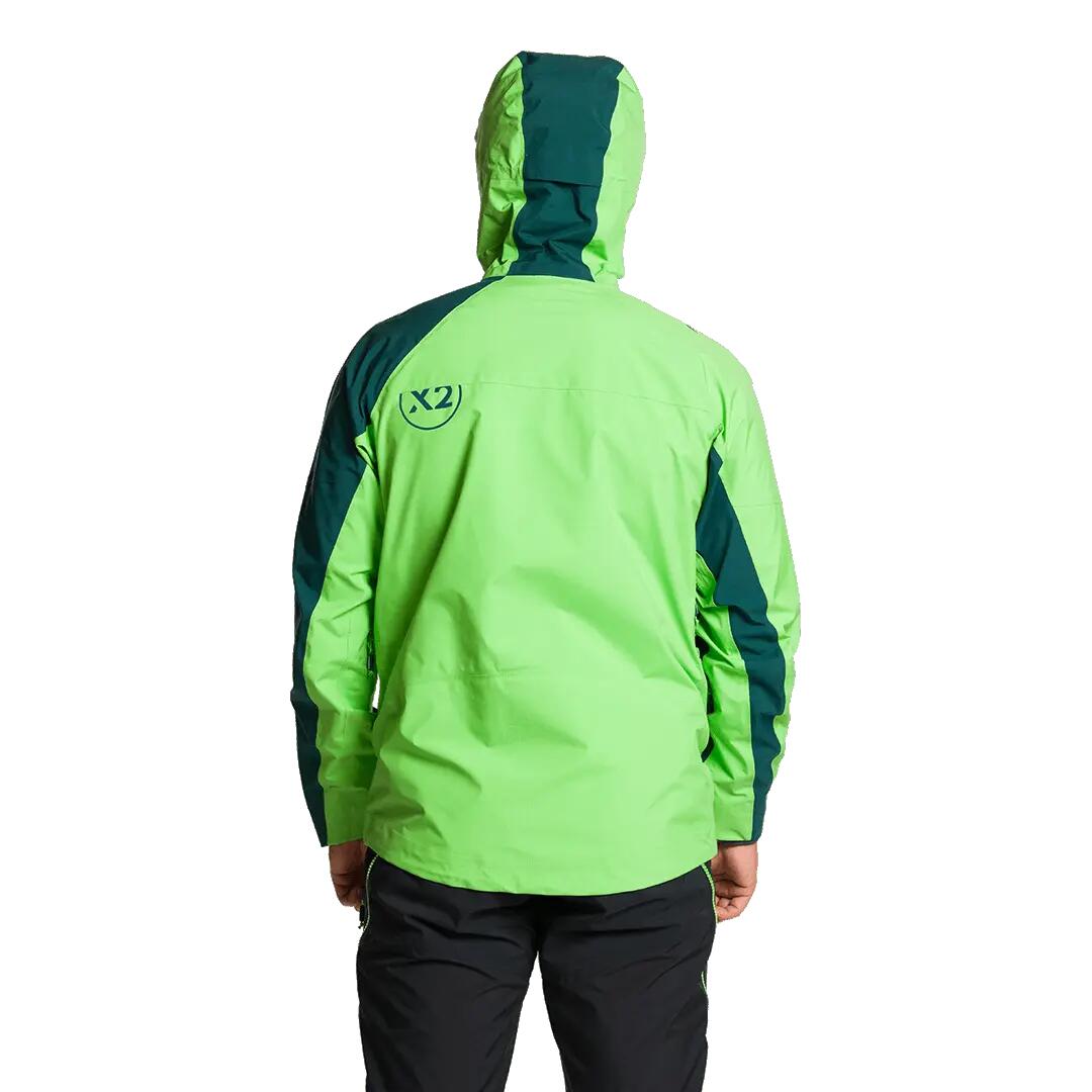 Chaqueta para Hombre Trangoworld Trx2 shell lt evo Verde/Verde Impermeable 2/7