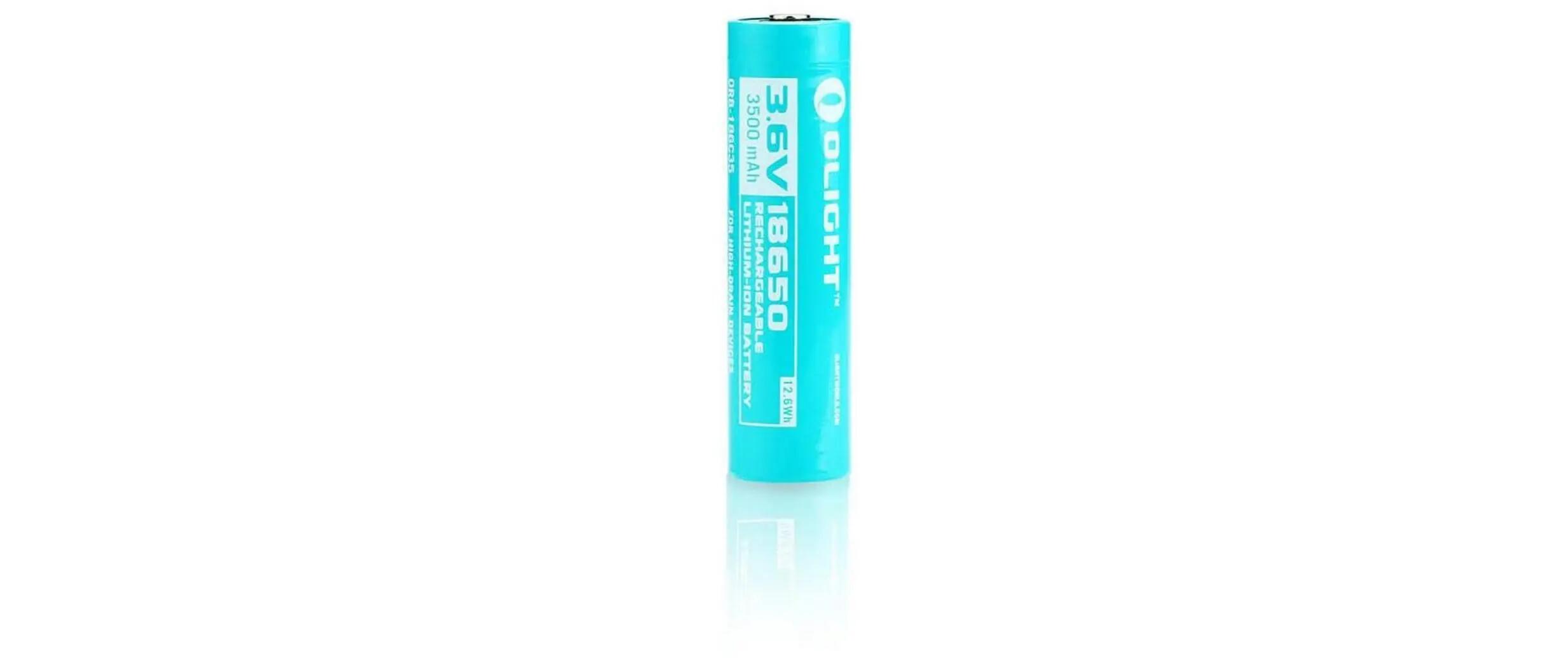 Olight Batteria Li-Ion 18650 3500 mAh per Perun 3/3