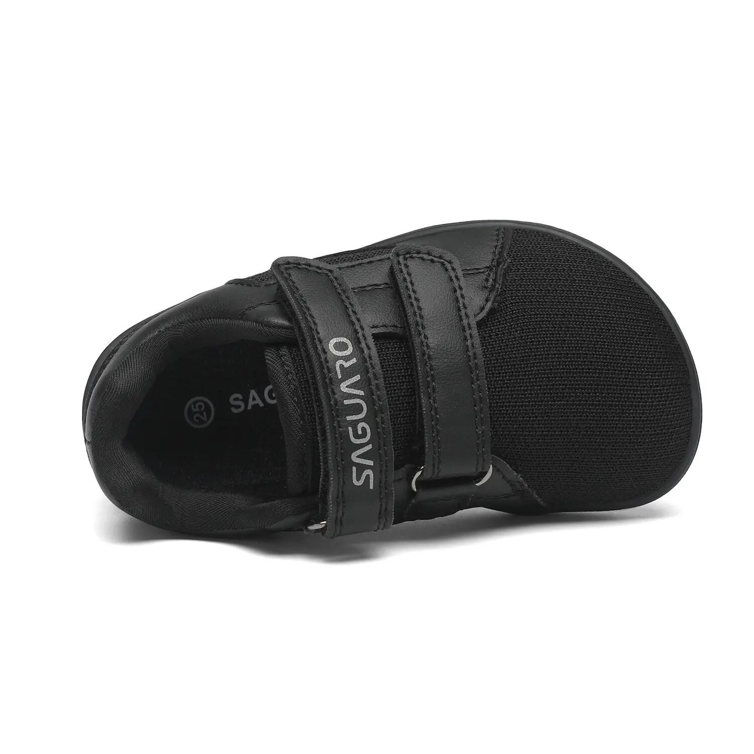 Saguaro Barefoot Luck II Kids – Chaussure urbaine minimaliste Noir 3/5