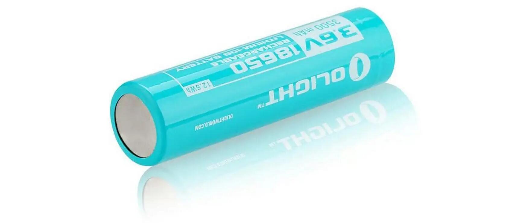 Olight Batteria Li-Ion 18650 3500 mAh per Perun 2/3