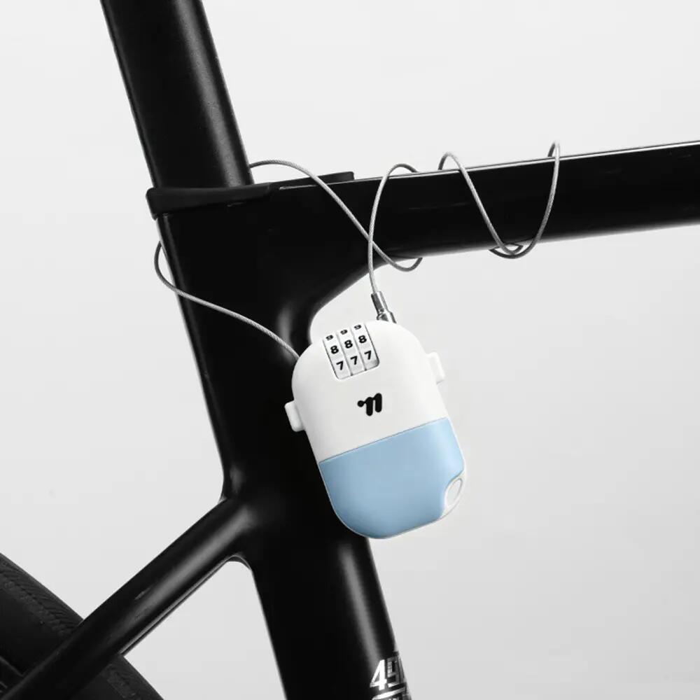 Antivol câble rétractable à combinaison WEST BIKING 3/5