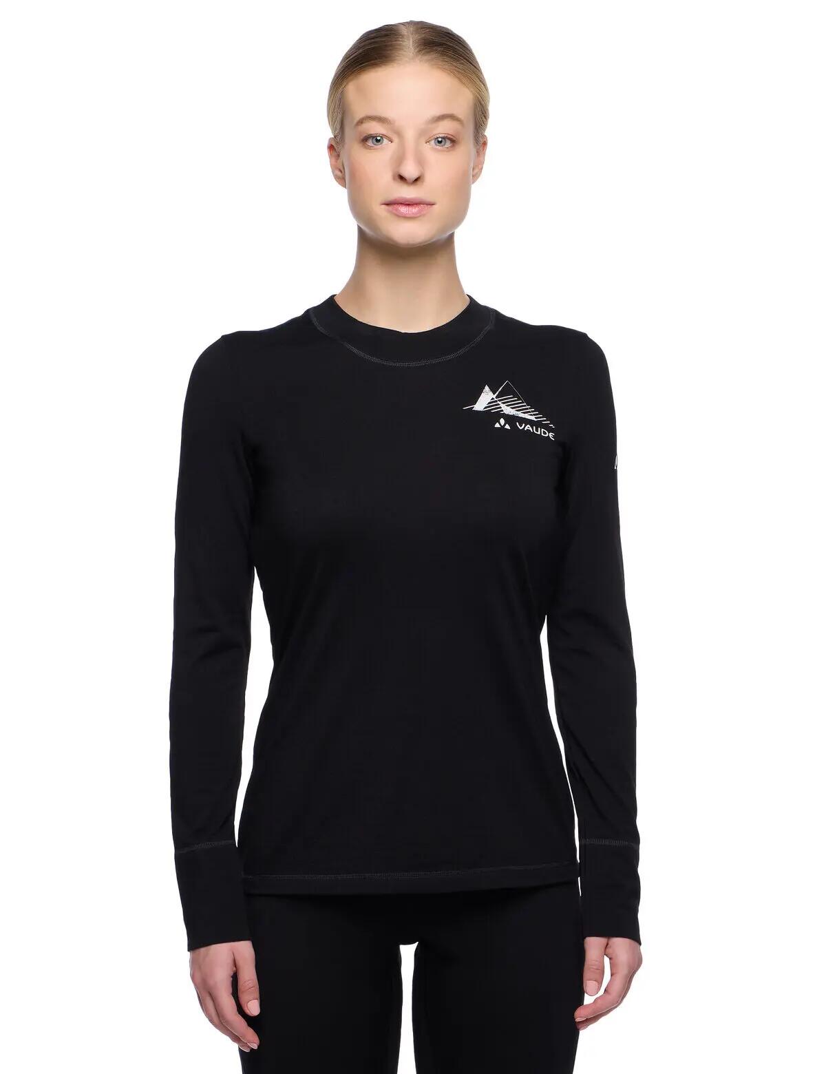 Funktionsshirt W Monviso Wool LS T-Shirt 3/7