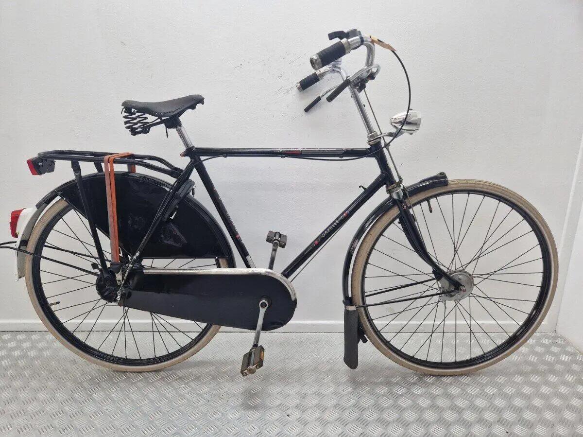 Gazelle Populair, zwart 2/3