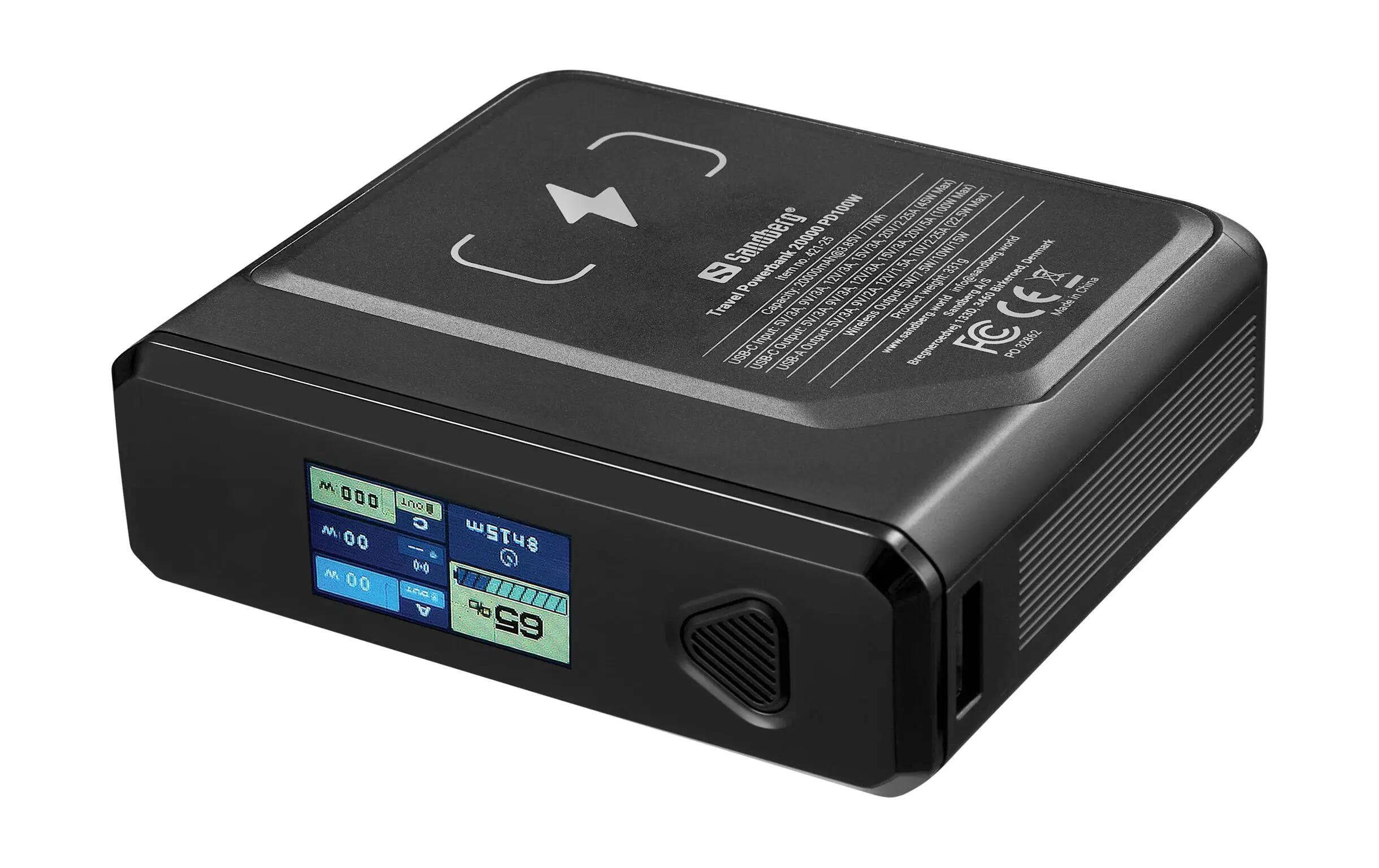 Sandberg Powerbank Travel 20000 mAh 2/3