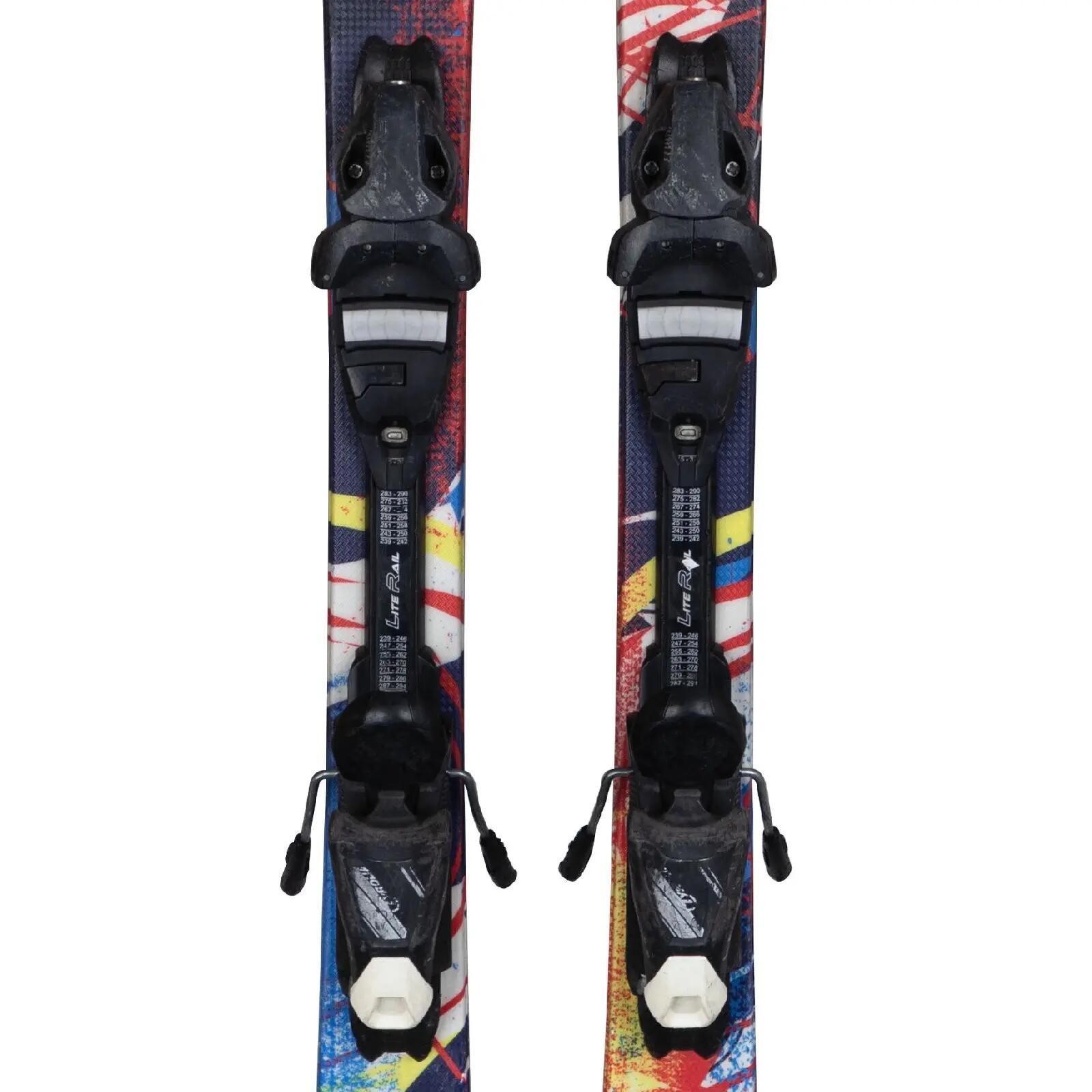 RECONDITIONNE - Ski Junior Head Souphead 68 + Fixations 3/4
