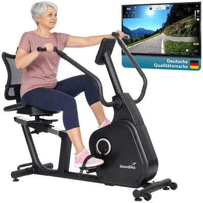Ligfiets cykling p12 comfort – met draaibare zitting – computer – tot 120 kg
