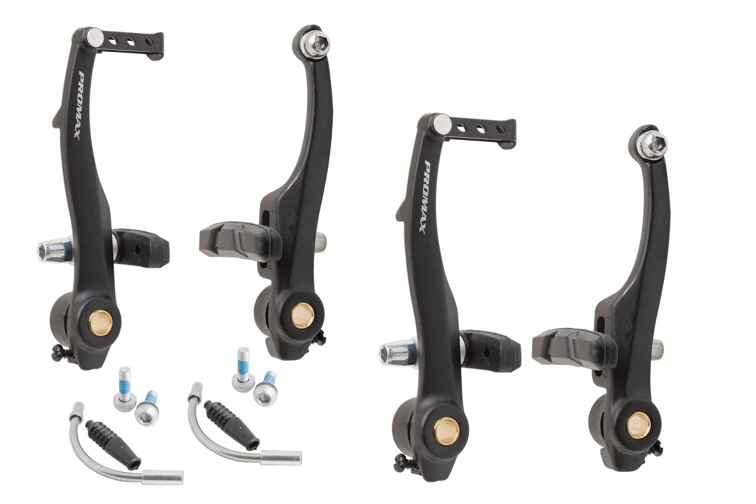 Szczęki V-brake PROMAX TX-115 ALU. Komplet czarne 1/1