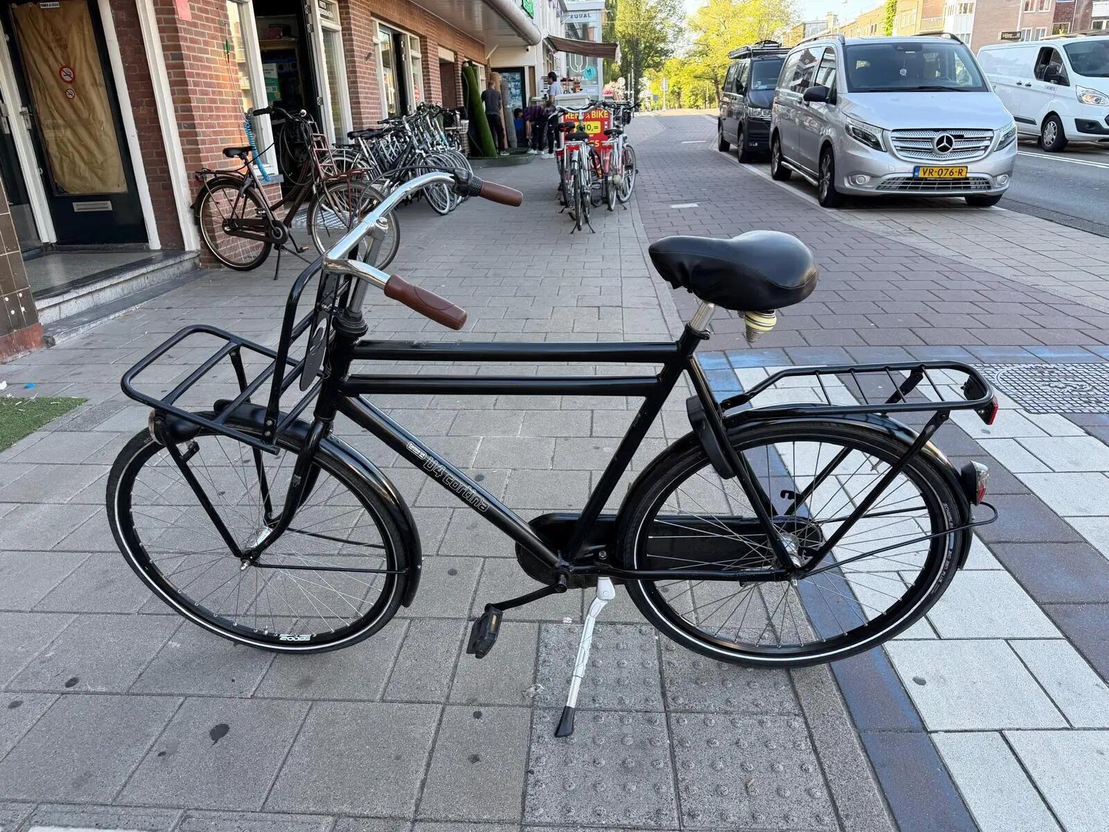 Cortina U4! Transport, Shimano Nexus shifter, zwart 3/5