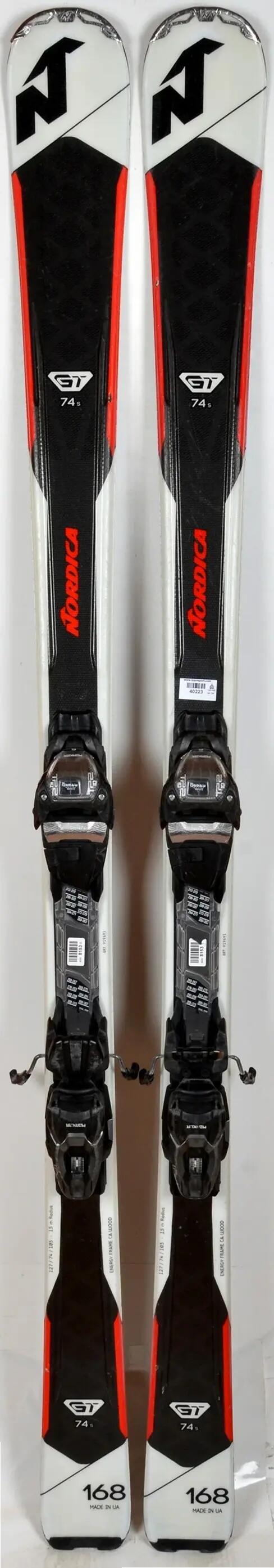RECONDITIONNE - Skis Nordica GT 74 S white - BON 2/2