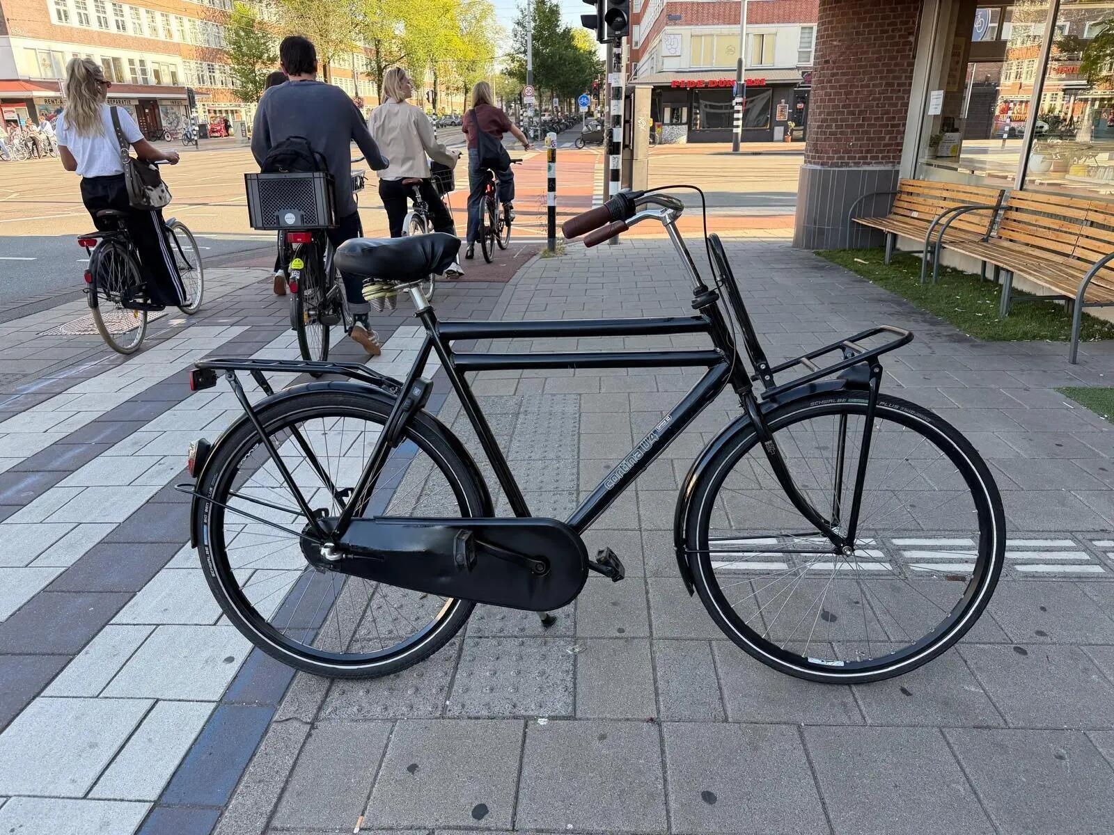 Cortina U4! Transport, Shimano Nexus shifter, zwart 2/5