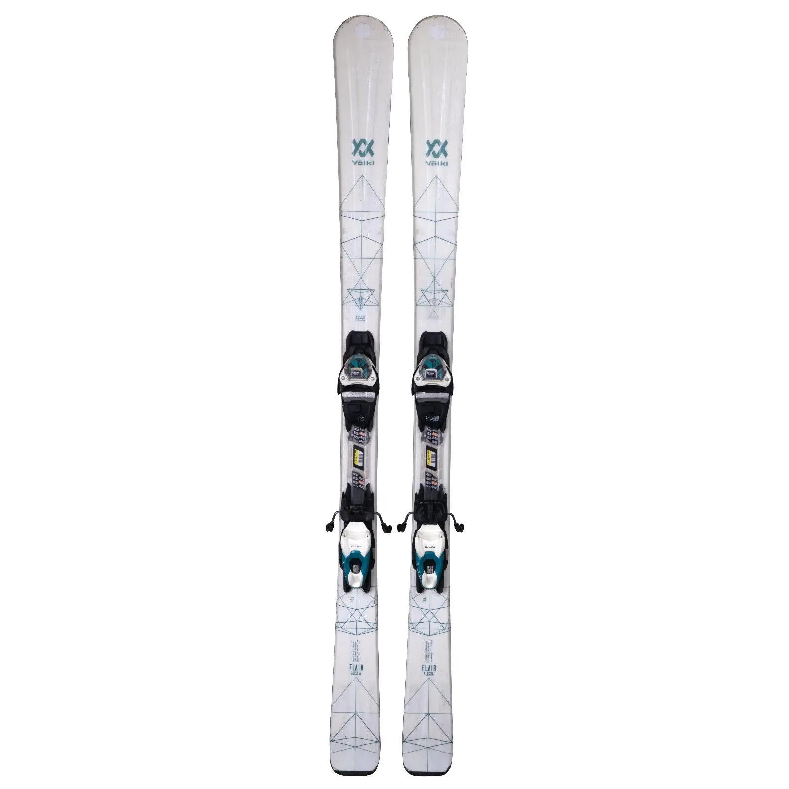 RECONDITIONNE - Ski Volkl Flair Alessia + Fixations 2/4