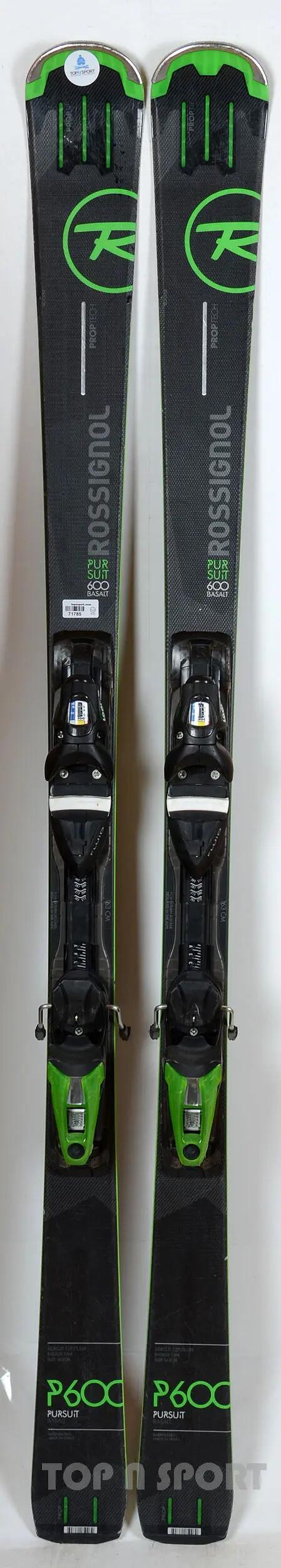 RECONDITIONNE - Skis Rossignol PURSUIT 600 Basalt - BON 2/5