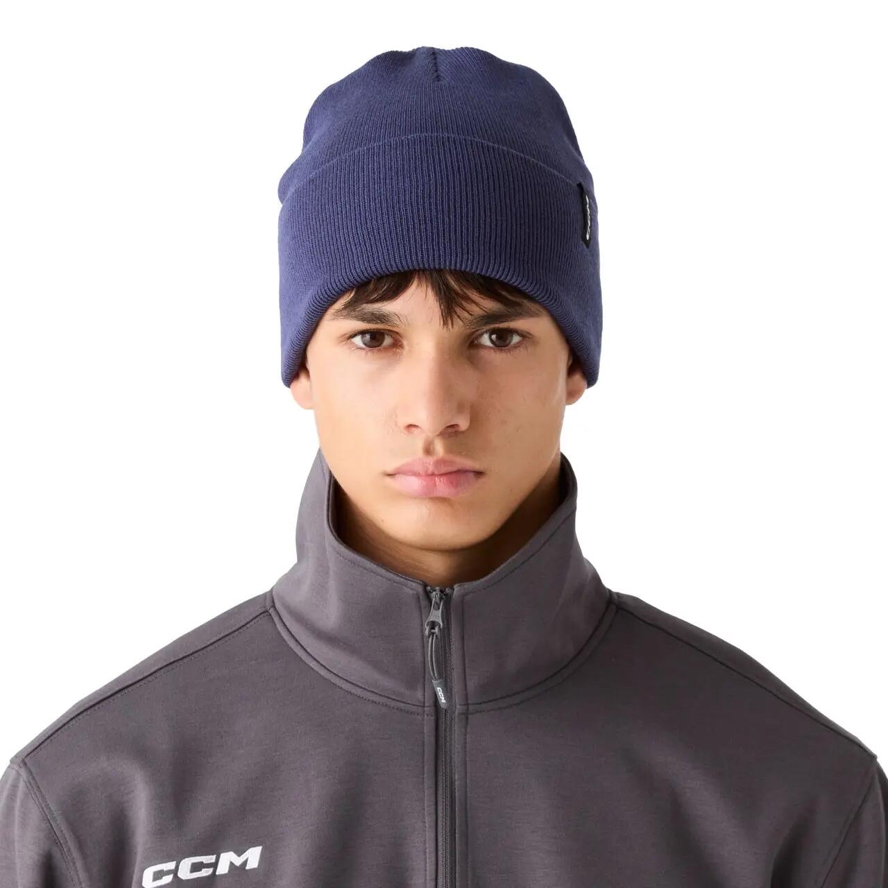 CCM Team bonnet True Navy adulte 3/5