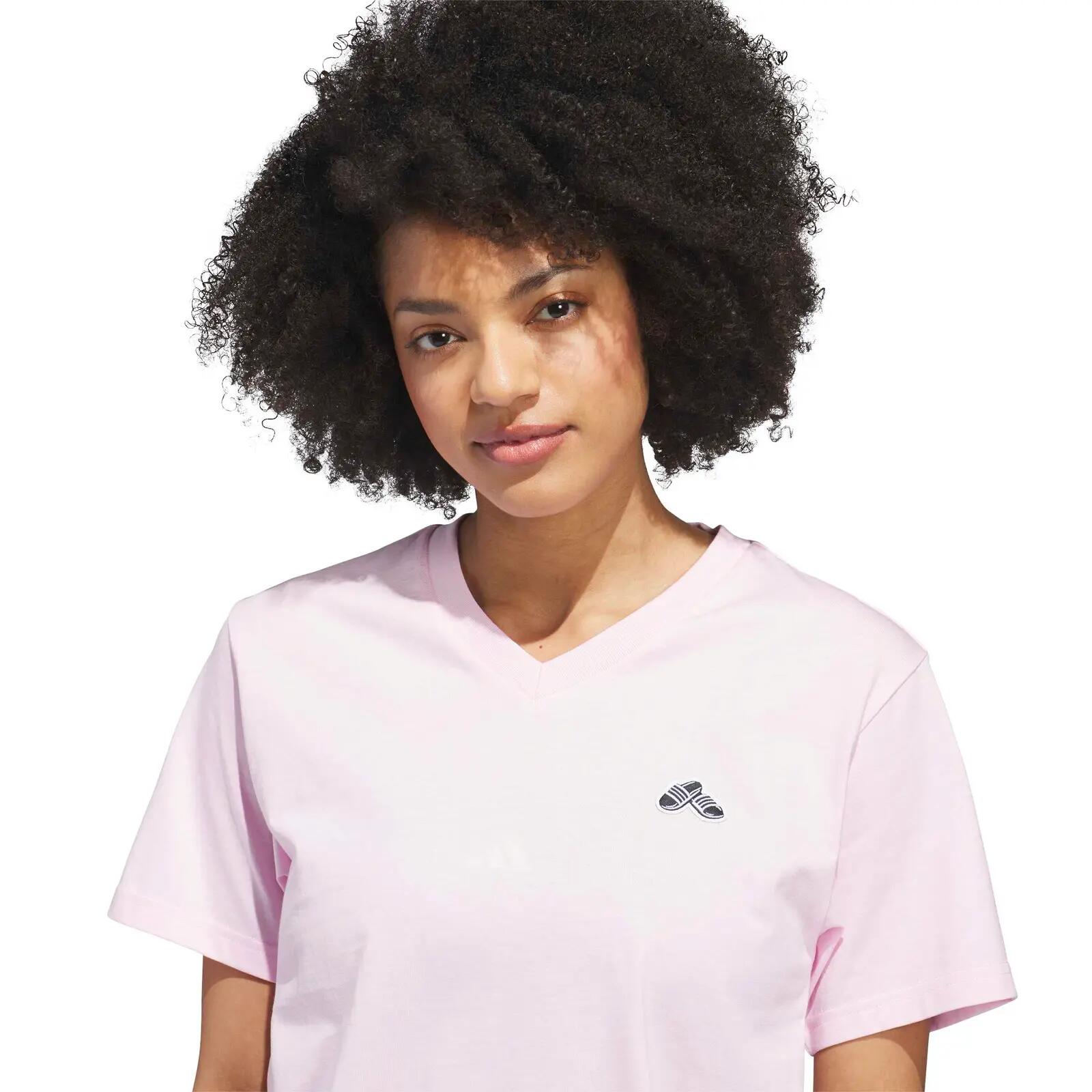 Koszulka damska ADIDAS SLIDE VNECK L 6/7