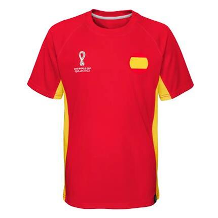 OUTERSTUFF Fifa Polyester Panelled Raglan TEE Spain M adulte pull à capuche