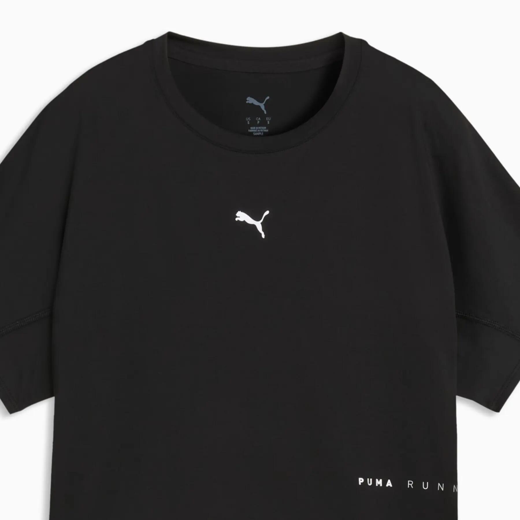T-shirt de course pour femme Puma RUN BRIGHTSTRIDE 3/6