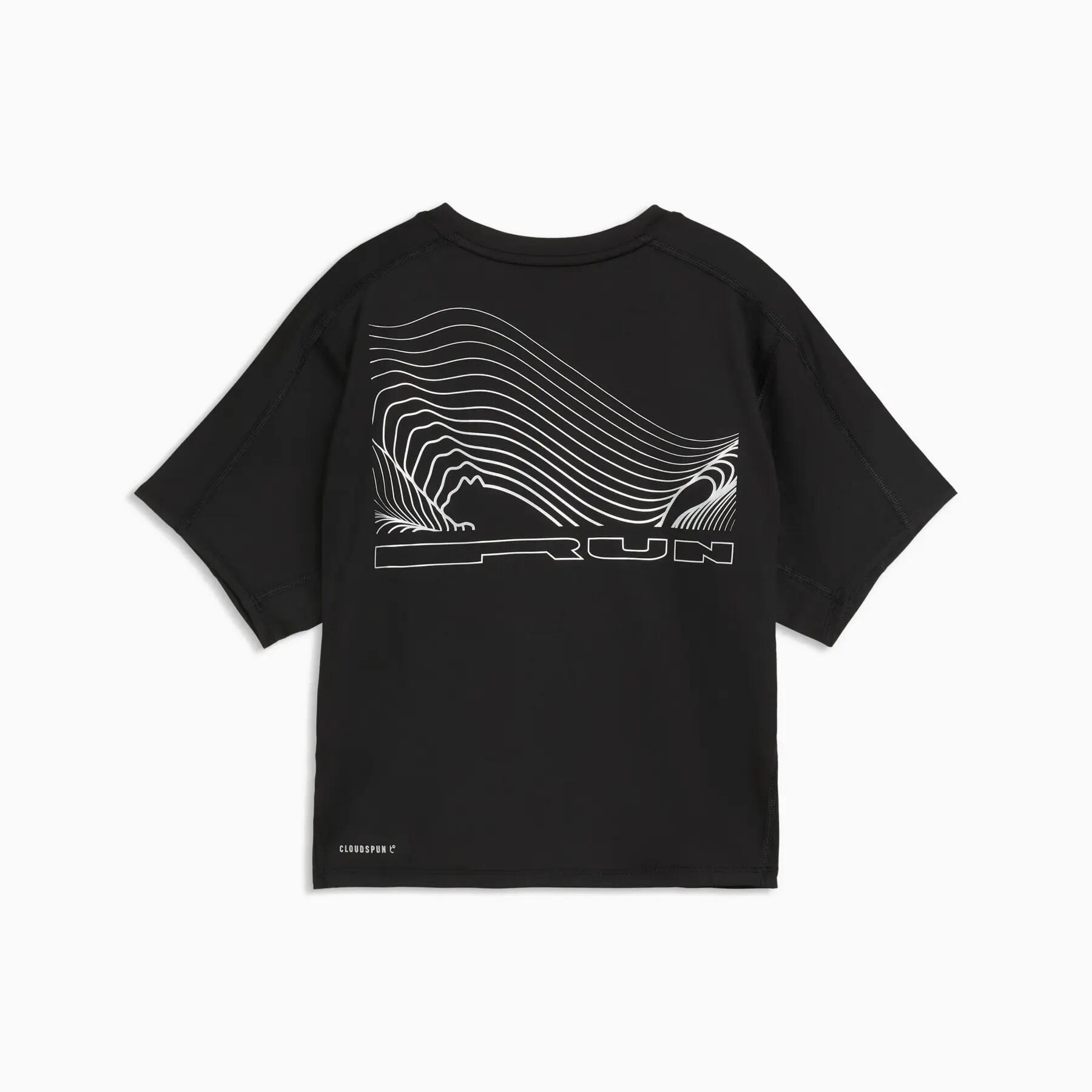 T-shirt de course pour femme Puma RUN BRIGHTSTRIDE 2/6
