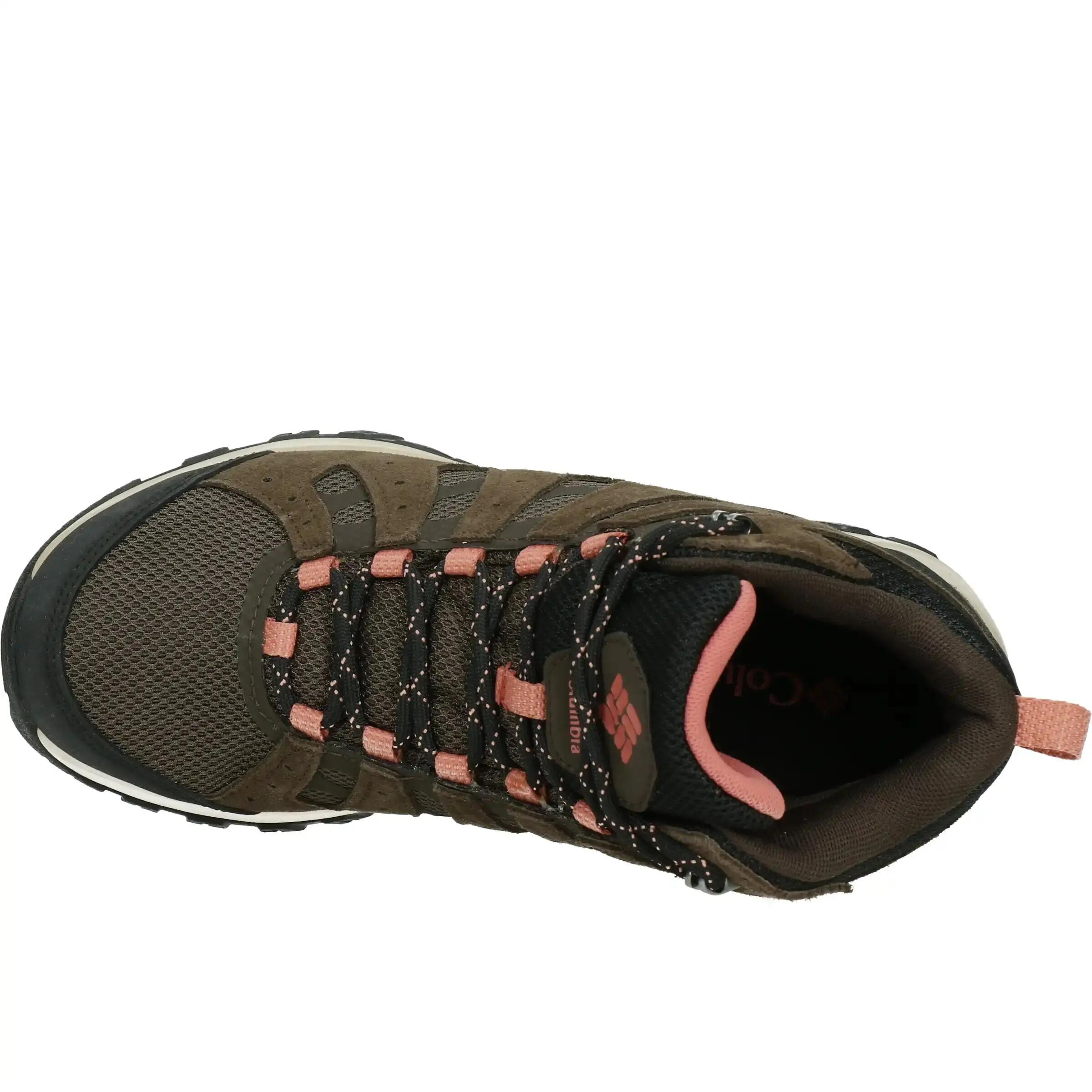 Sapatos desportivos Columbia Redmond III Mid castanho mulher caminhada 9/10