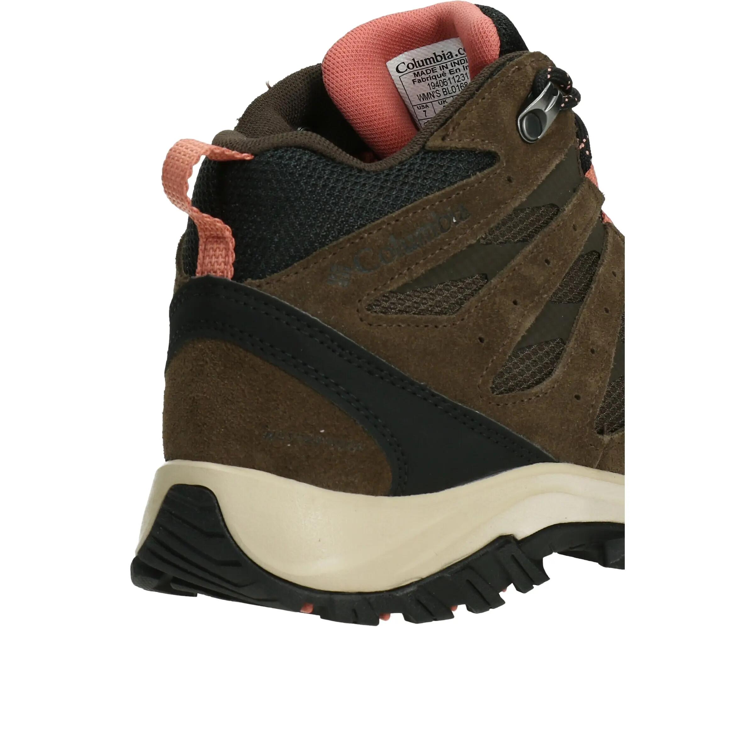 Sapatos desportivos Columbia Redmond III Mid castanho mulher caminhada 10/10