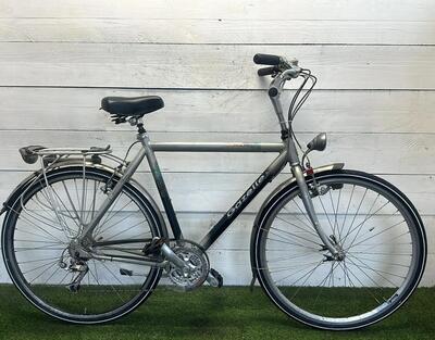 Gazelle stadsfiets bike, metal/grijs
