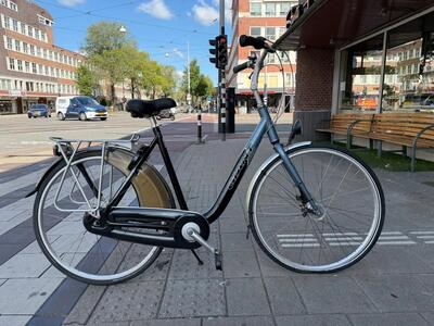 Giant stadsfiets bike, shimano nexus shifter, zwart