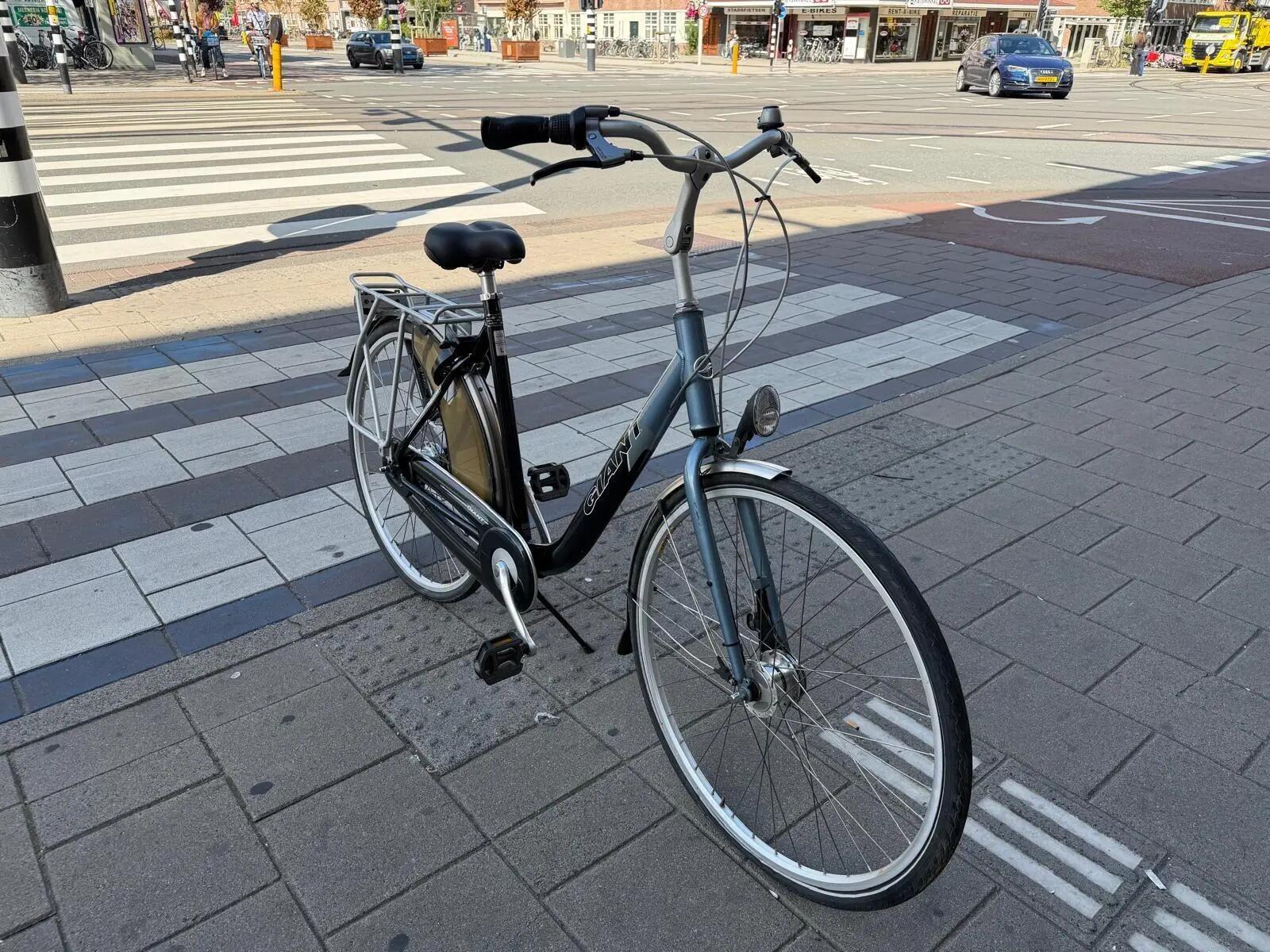 Giant stadsfiets bike, Shimano Nexus shifter, zwart 4/6