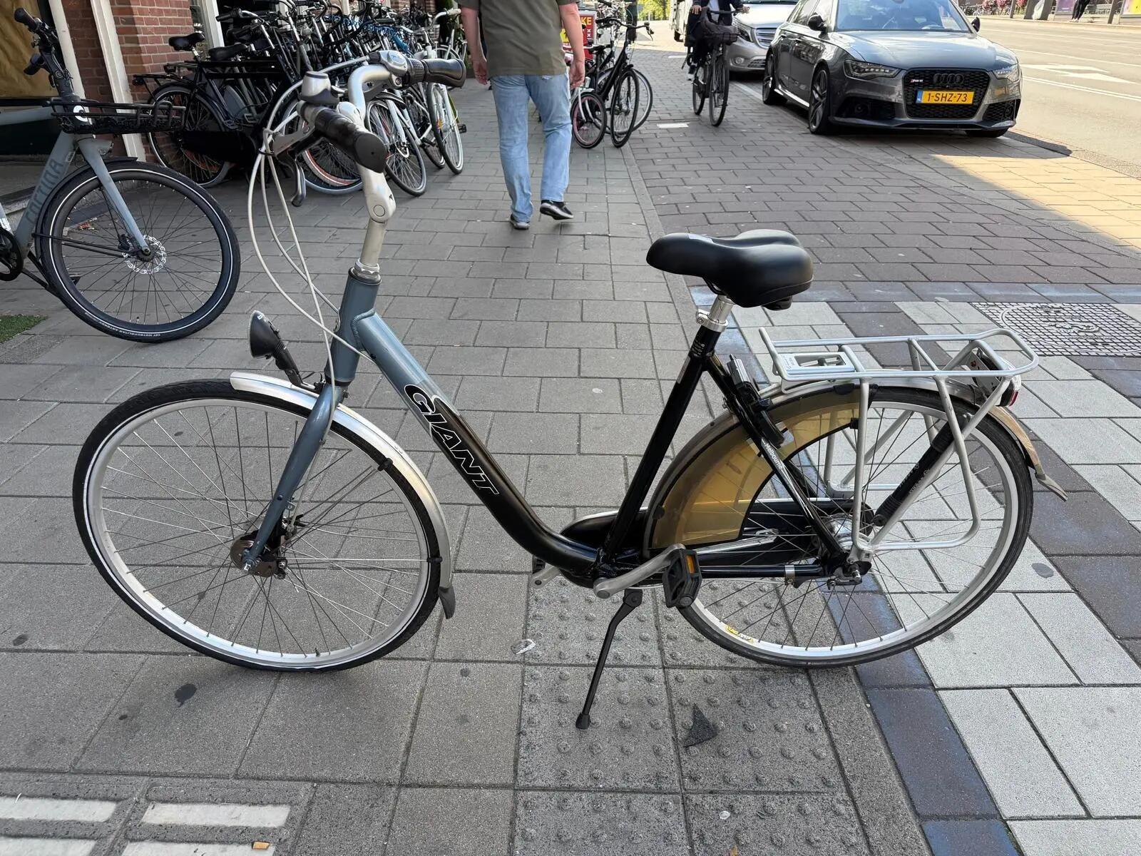 Giant stadsfiets bike, Shimano Nexus shifter, zwart 3/6