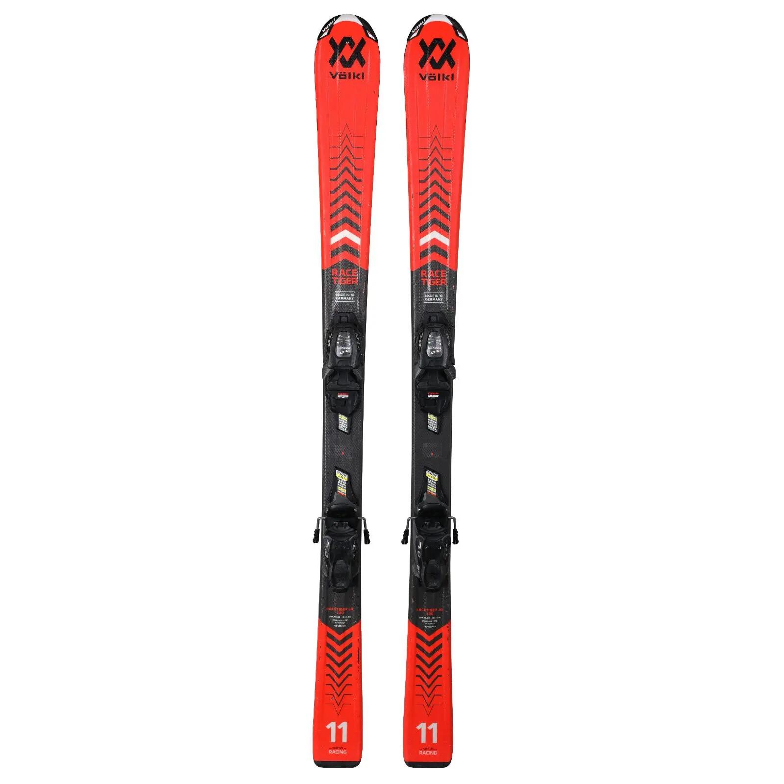 RECONDITIONNE - Ski Junior Volkl Racetiger Jr + Fixations 2/4