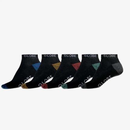 Globe Ingles Ankle Socken 5er-Pack Schwarz