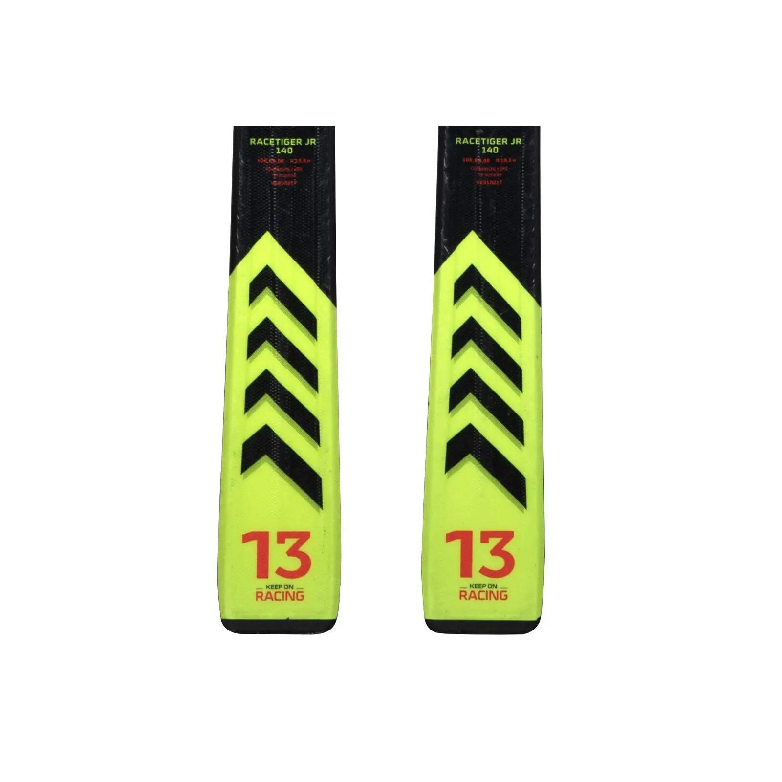 RECONDITIONNE - Ski Junior Volkl Racetiger Jr + Fixations 4/4