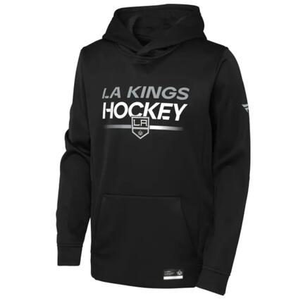 FANATICS Authentic Pro JR sweat à capuche, Los Angeles, L noir pour enfants NHL