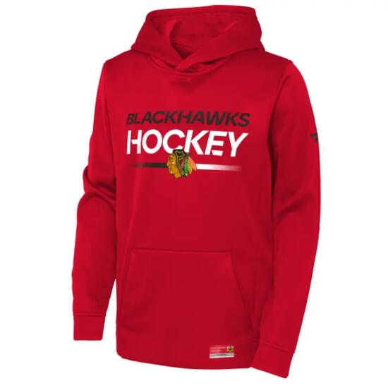 FANATICS Authentic Pro Junior felpa con cappuccio Chicago