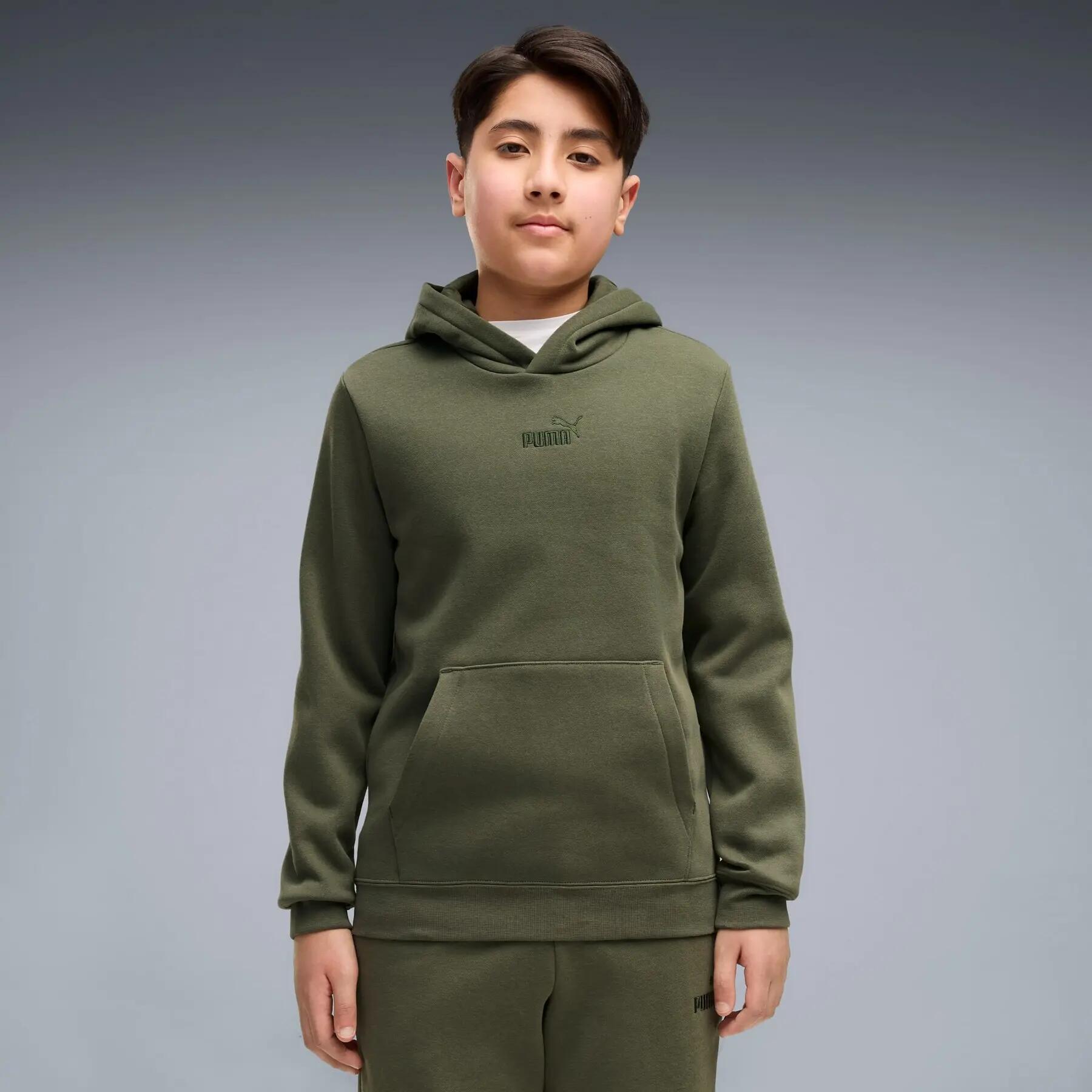 Sudadera deportiva con capucha para niños de Puma 3/5