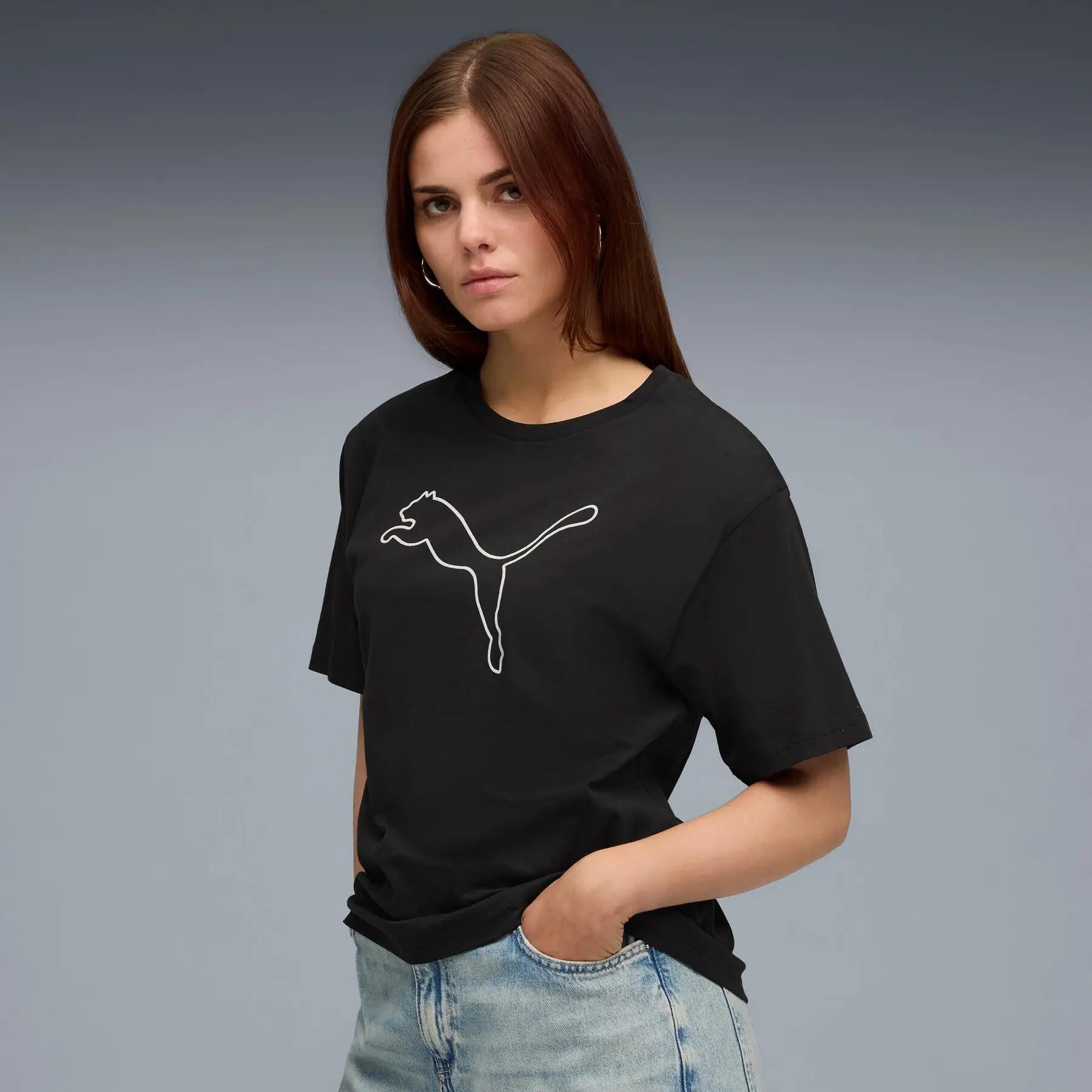 Camisa esportiva feminina Puma HER RELAXED 3/5