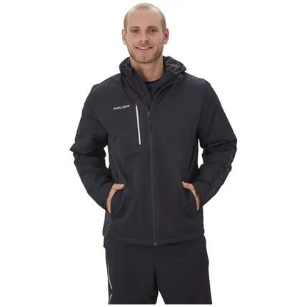 BAUER Supreme Midweight Jacket Senior zwarte jas, volwassenen