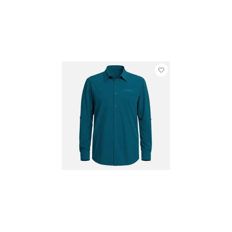 Chemise Homme VIGNEMALE DF - Bleu M 2/3