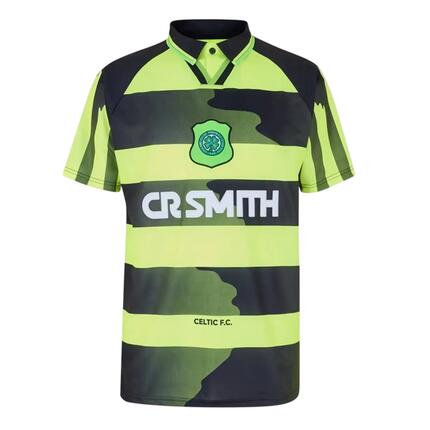 Maillot De Foot Manches Courtes Homme (Noir / Jaune)