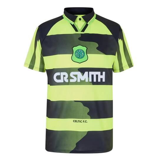 Maillot De Foot Manches Courtes Homme (Noir / Jaune)