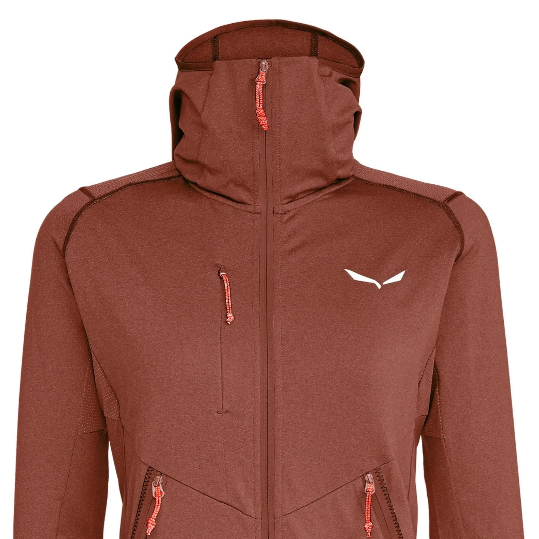 Sweat-shirt de sport à capuche Salewa pour femmes 3/4