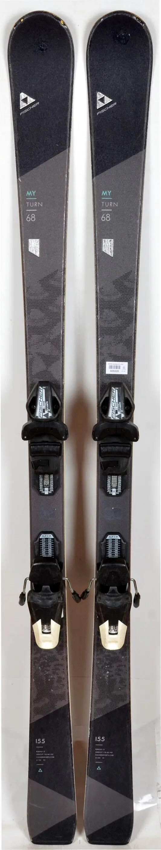 RECONDITIONNE - Skis Fischer MY TURN 68 black - BON 2/2
