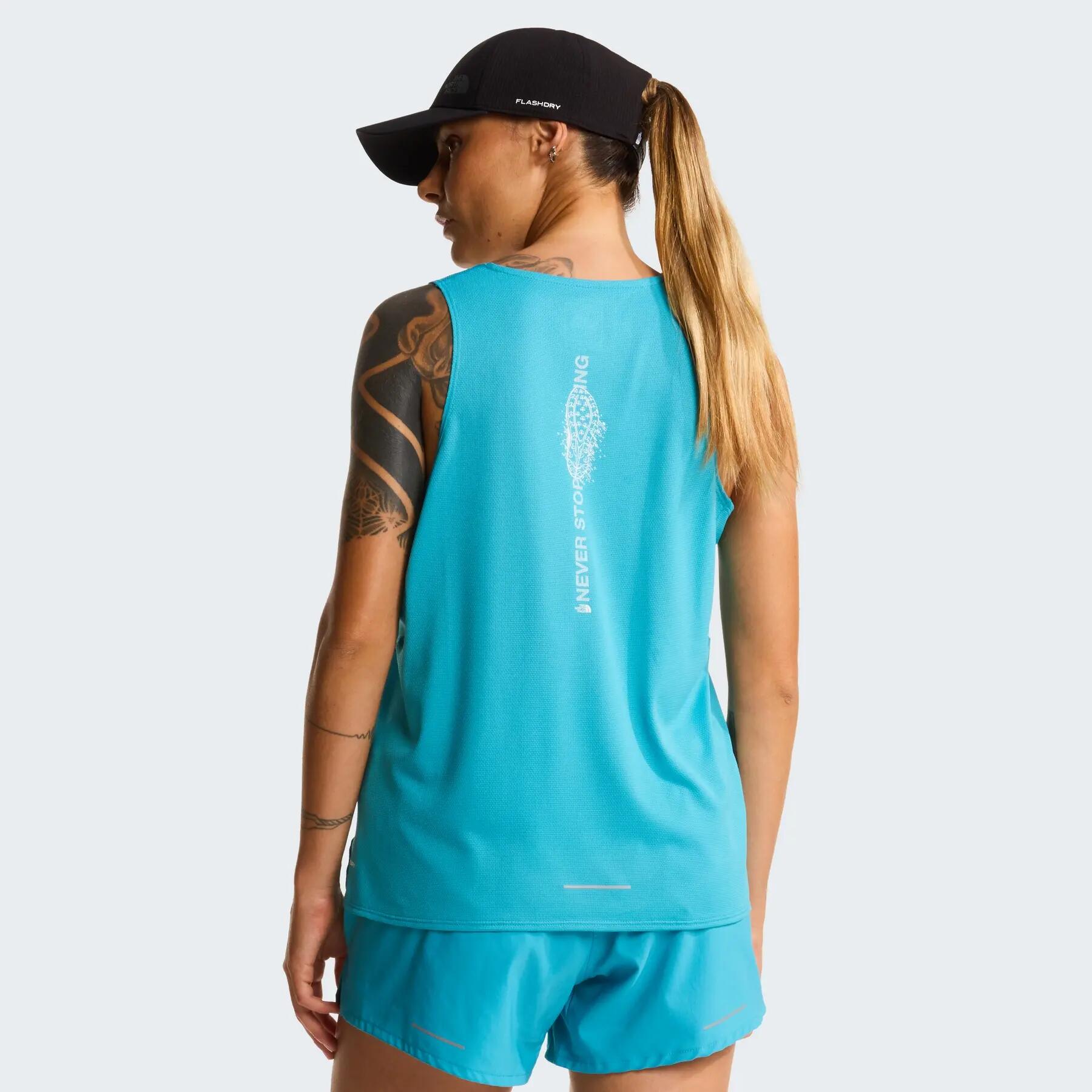 Canotta da corsa da donna THE NORTH FACE LIGHTBRIGHT 4/5
