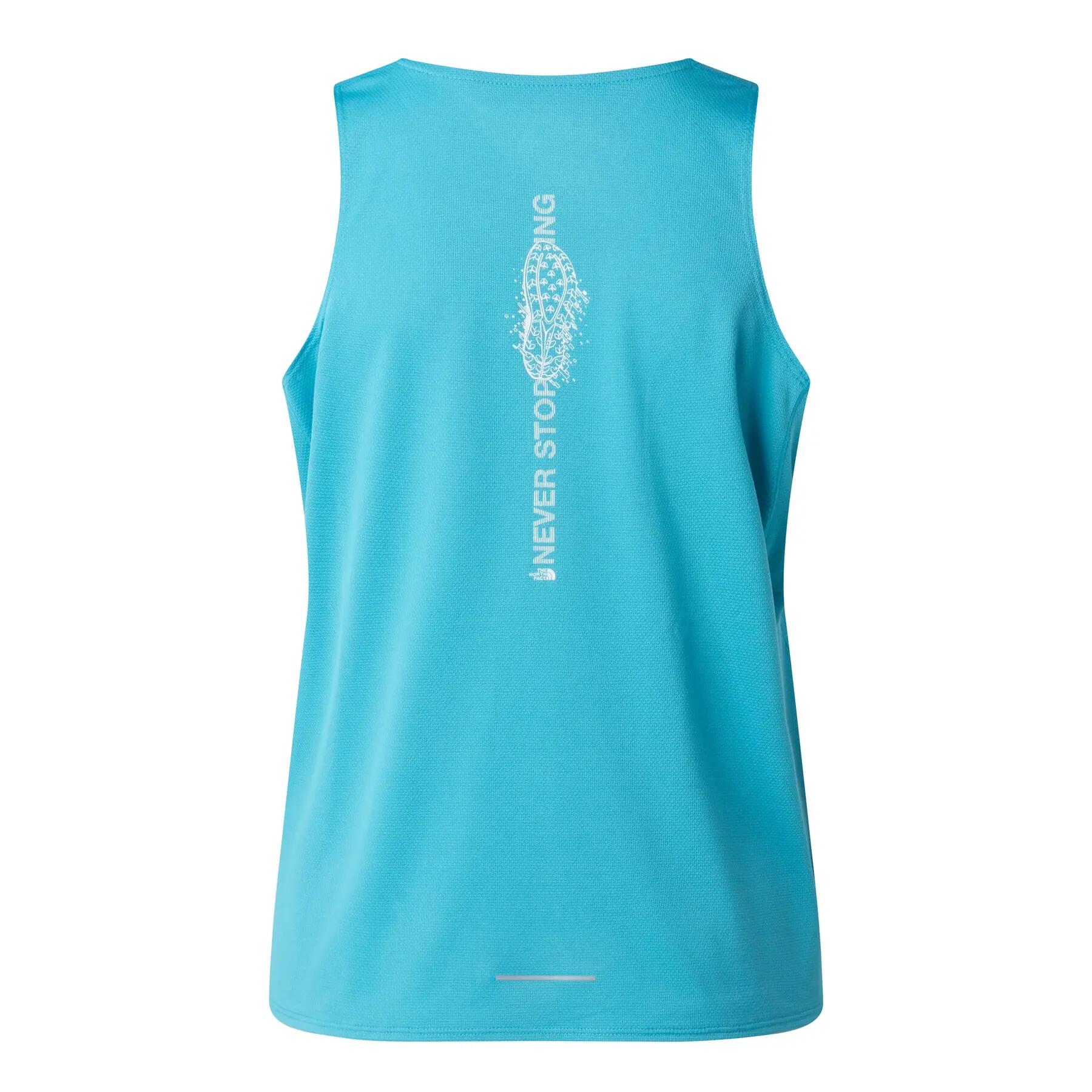 Canotta da corsa da donna THE NORTH FACE LIGHTBRIGHT 2/5