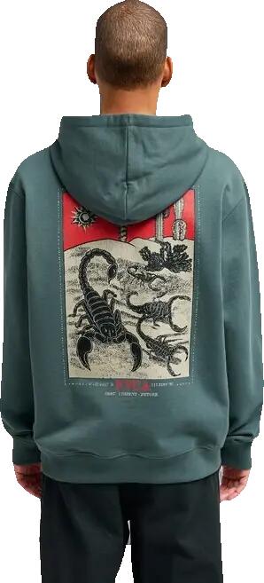 Sweatshirt RVCA Scorpo | Moletom com Zíper Homem 2/2