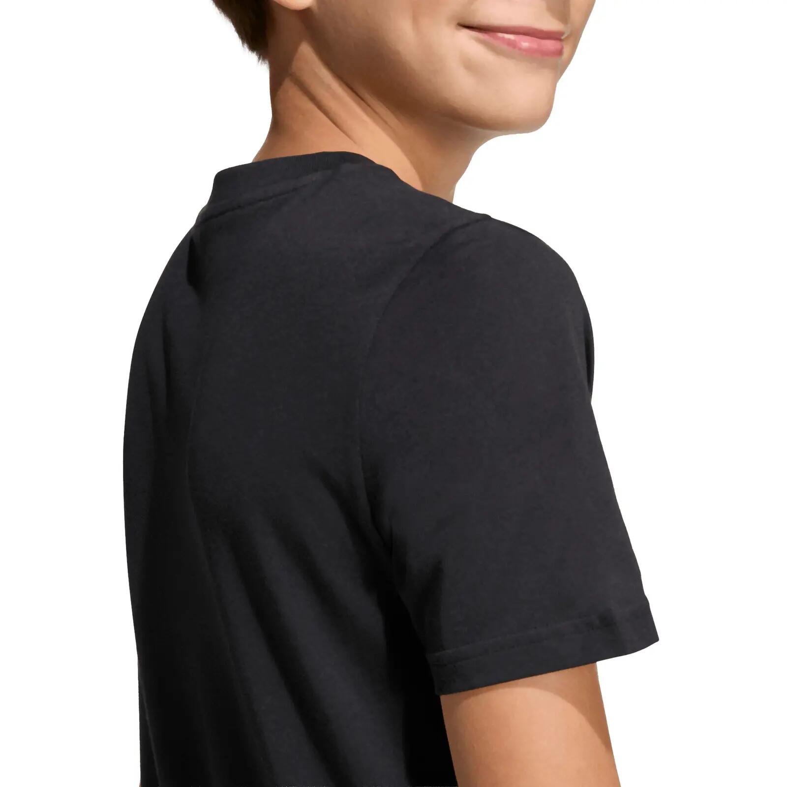 T-shirt ragazzo adidas camo train - nero 6/6