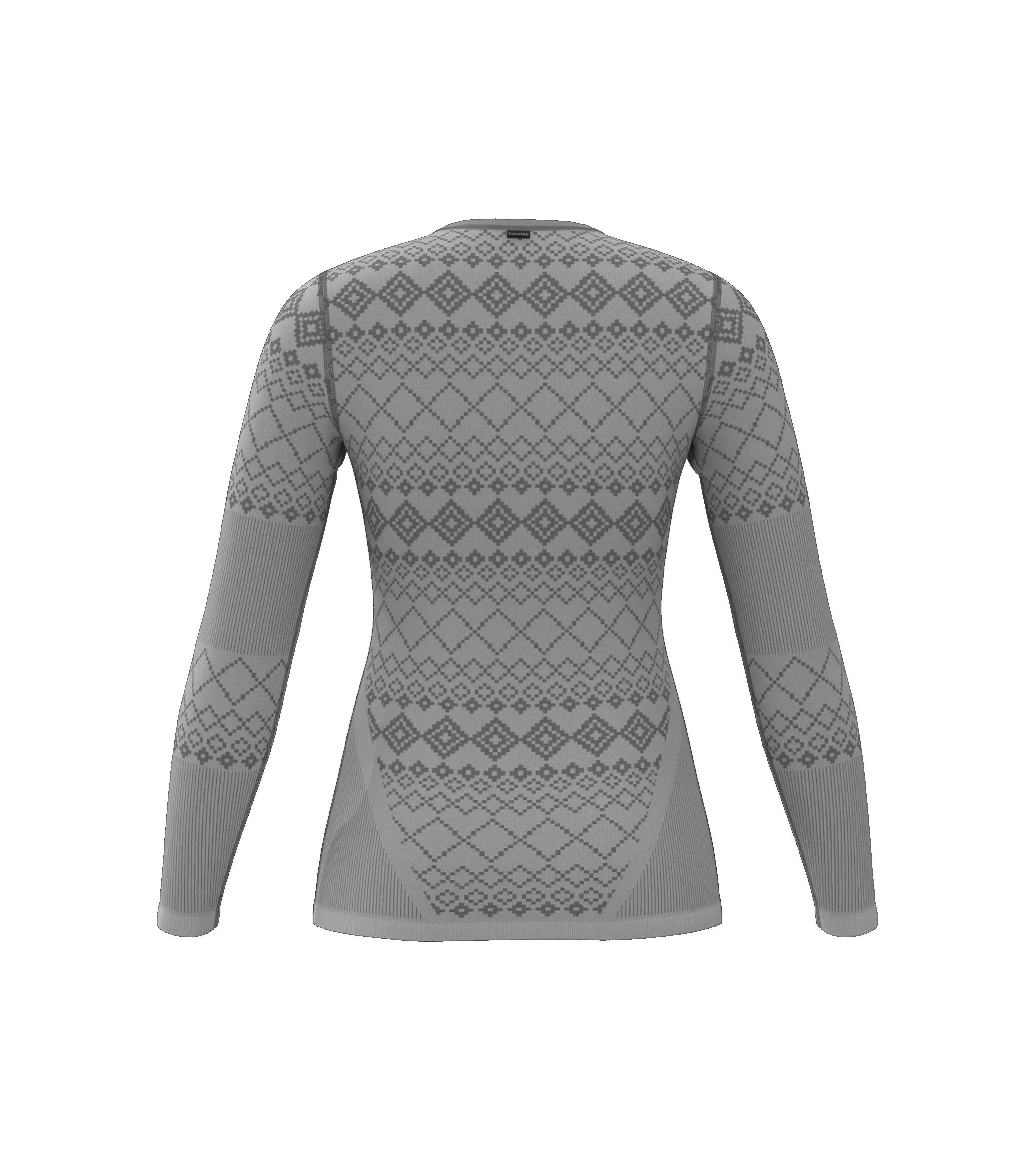 W SHIRT L/S TRANSTEX WARM RETR'X 2/2